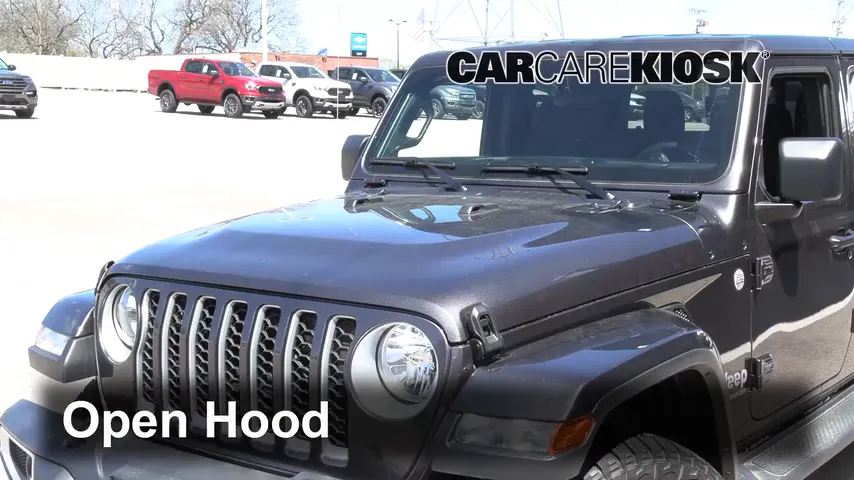 2020 Jeep Gladiator Overland 3.6L V6 Hood